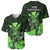 Polynesian Pride King Kamehameha Day Hawaii Baseball Jersey Polynesia Tribal Kanaka And Hibiscus Green LT14 - Polynesian Pride