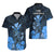 Polynesian Pride King Kamehameha Day Hawaii Hawaiian Shirt Polynesia Tribal Kanaka And Hibiscus Blue LT14 - Polynesian Pride