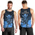 Polynesian Pride King Kamehameha Day Hawaii Men Tank Top Polynesia Tribal Kanaka And Hibiscus Blue LT14 - Polynesian Pride