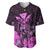 Polynesian Pride King Kamehameha Day Hawaii Baseball Jersey Polynesia Tribal Kanaka And Hibiscus Pink LT14 Pink - Polynesian Pride