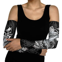 Guam Blue Marlin Fishing Arm Sleeves Guahan Fish Hook Tattoo Black Version LT14 - Polynesian Pride