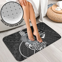Guam Blue Marlin Fishing Bathroom Set Guahan Fish Hook Tattoo Black Version LT14 - Polynesian Pride