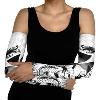 Japan And Hawaii Arm Sleeves Sakura Koi Fish Hawaiian Lei Kanaka LT14 - Polynesian Pride