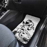 Japan And Hawaii Car Mats Sakura Koi Fish Hawaiian Lei Kanaka LT14 - Polynesian Pride