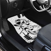 Japan And Hawaii Car Mats Sakura Koi Fish Hawaiian Lei Kanaka LT14 - Polynesian Pride