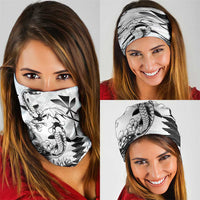 Japan And Hawaii Neck Gaiter Sakura Koi Fish Hawaiian Lei Kanaka LT14 - Polynesian Pride