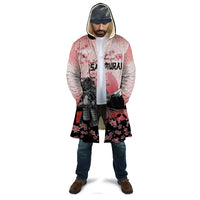 Personalised Japan Samurai Warrior Cloak Japanese Cherry Blossom Polynesian Pattern LT14 - Polynesian Pride