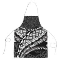 Hawaii Lauhala Tattoo Apron Hawaiian Hala Leaf Weaving LT14 Black - Polynesian Pride