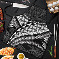 Hawaii Lauhala Tattoo Apron Hawaiian Hala Leaf Weaving LT14 Black - Polynesian Pride