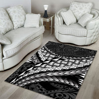 Hawaii Lauhala Tattoo Area Rug Hawaiian Hala Leaf Weaving LT14 - Polynesian Pride