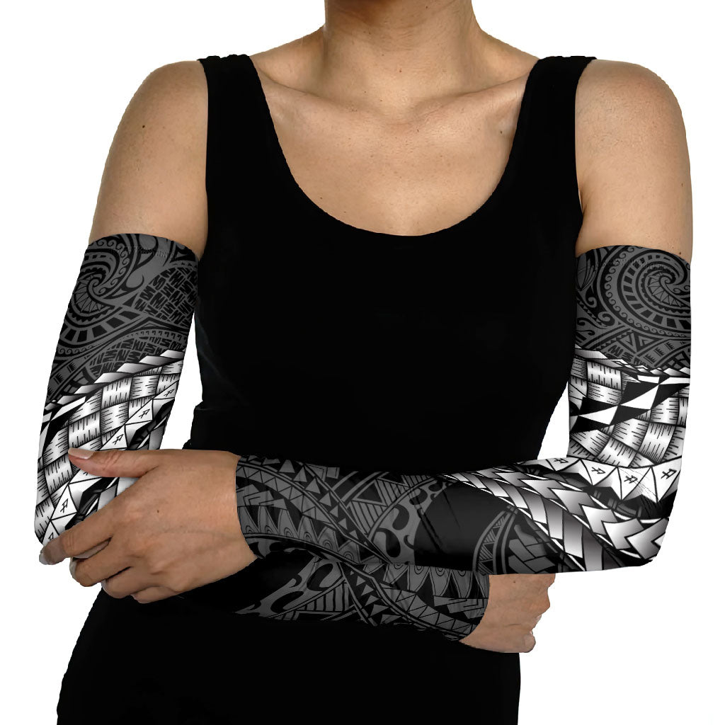Hawaii Lauhala Tattoo Arm Sleeves Hawaiian Hala Leaf Weaving LT14 - Polynesian Pride