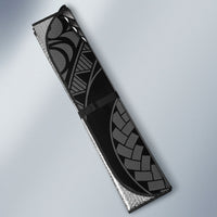 Hawaii Lauhala Tattoo Auto Sun Shade Hawaiian Hala Leaf Weaving LT14 - Polynesian Pride