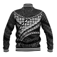 Hawaii Lauhala Tattoo Baseball Jacket Hawaiian Hala Leaf Weaving LT14 - Polynesian Pride