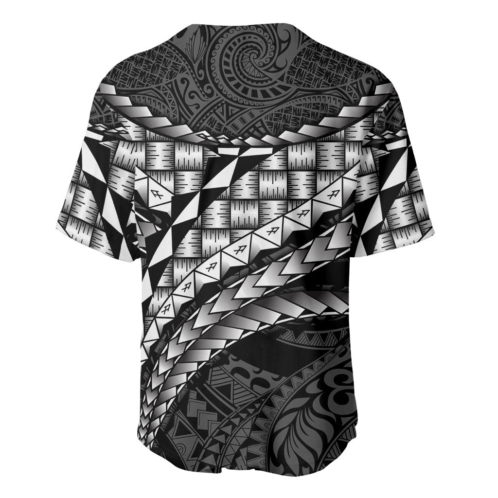 Hawaii Lauhala Tattoo Baseball Jersey Hawaiian Hala Leaf Weaving LT14 - Polynesian Pride