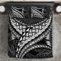 Hawaii Lauhala Tattoo Bedding Set Hawaiian Hala Leaf Weaving LT14 Black - Polynesian Pride