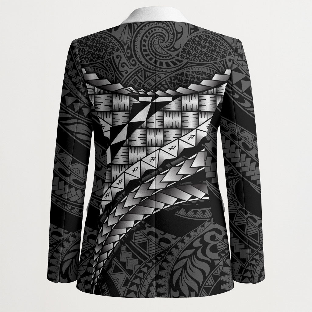 Hawaii Lauhala Tattoo Blazer Hawaiian Hala Leaf Weaving LT14 - Polynesian Pride