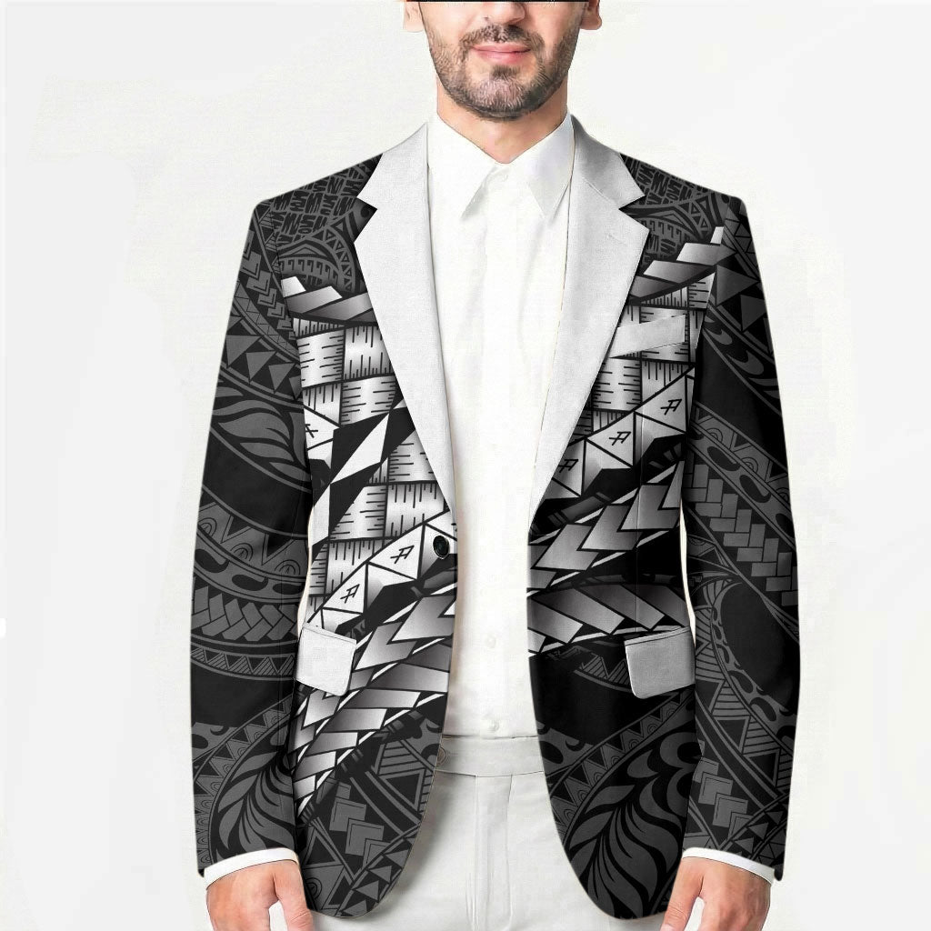 Hawaii Lauhala Tattoo Blazer Hawaiian Hala Leaf Weaving LT14 - Polynesian Pride