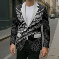 Hawaii Lauhala Tattoo Blazer Hawaiian Hala Leaf Weaving LT14 - Polynesian Pride