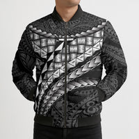 Hawaii Lauhala Tattoo Bomber Puffer Jacket Hawaiian Hala Leaf Weaving LT14 - Polynesian Pride