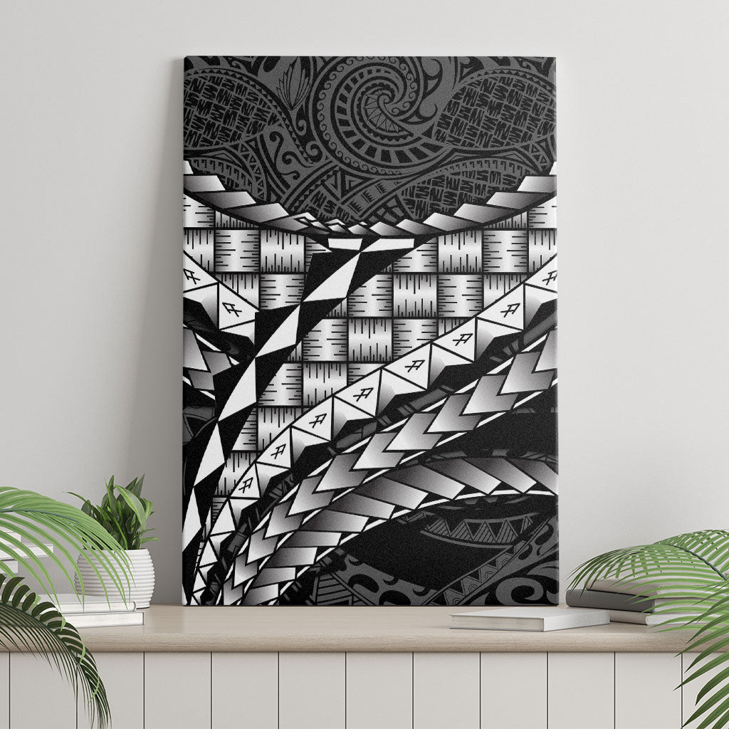 Hawaii Lauhala Tattoo Canvas Wall Art Hawaiian Hala Leaf Weaving LT14 - Polynesian Pride