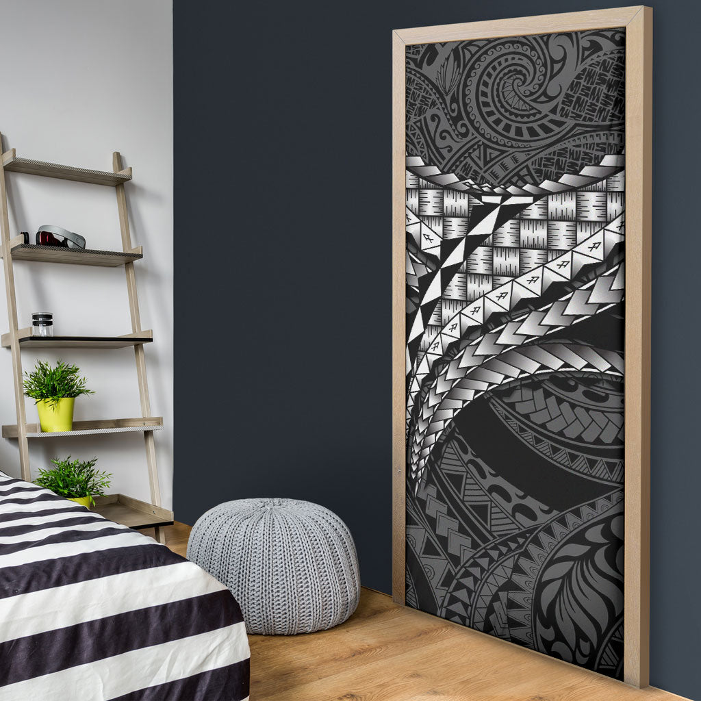 Hawaii Lauhala Tattoo Door Cover Hawaiian Hala Leaf Weaving LT14 - Polynesian Pride