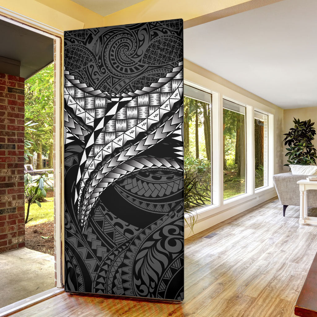 Hawaii Lauhala Tattoo Door Cover Hawaiian Hala Leaf Weaving LT14 - Polynesian Pride