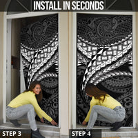 Hawaii Lauhala Tattoo Door Cover Hawaiian Hala Leaf Weaving LT14 - Polynesian Pride