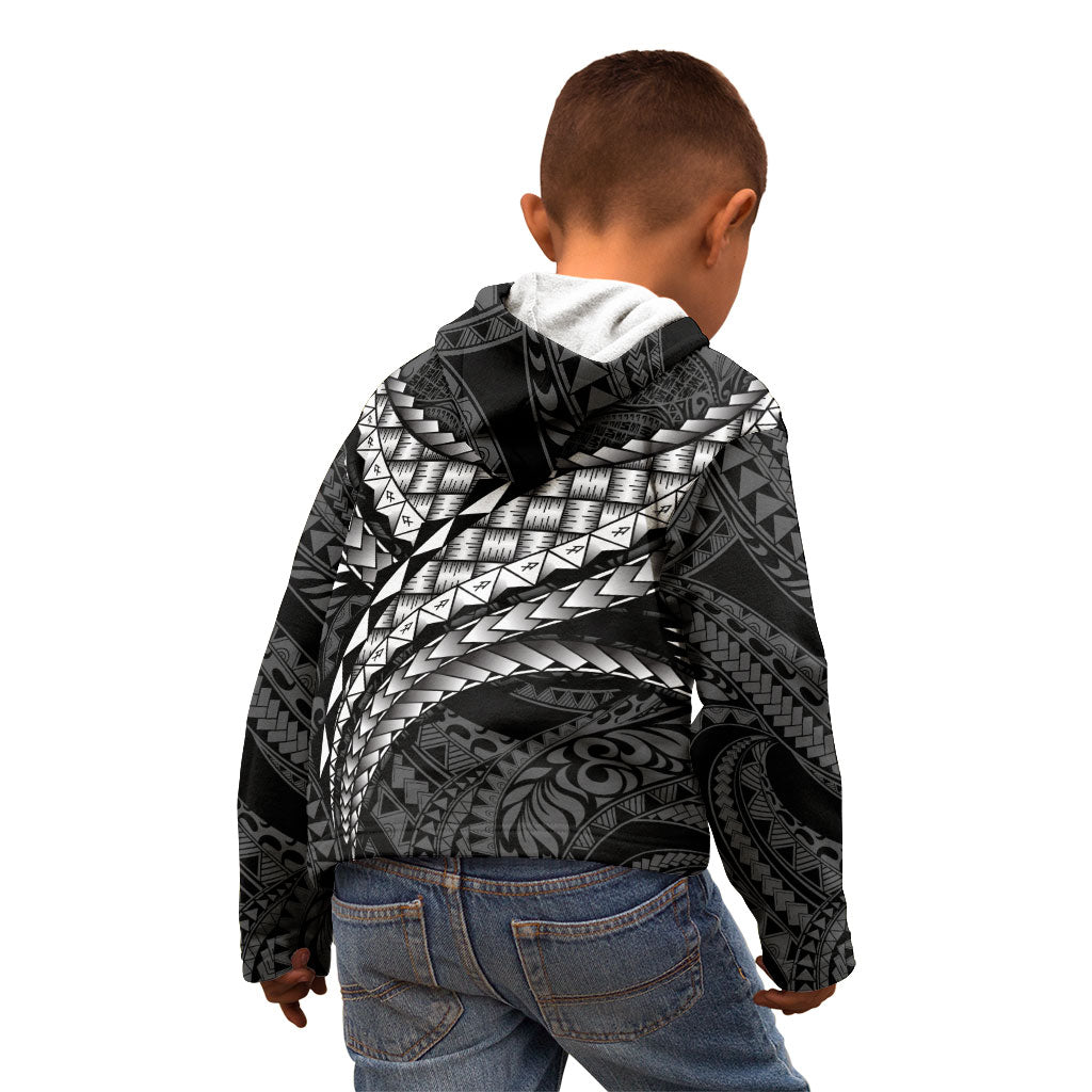 Hawaii Lauhala Tattoo Kid Hoodie Hawaiian Hala Leaf Weaving LT14 - Polynesian Pride