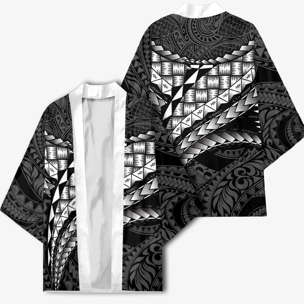 Hawaii Lauhala Tattoo Kimono Hawaiian Hala Leaf Weaving LT14 - Polynesian Pride