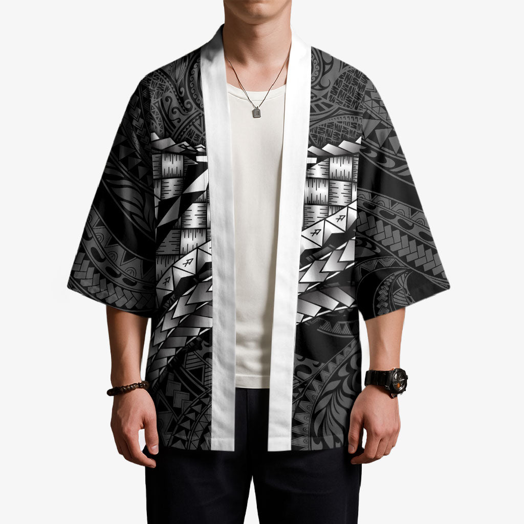 Hawaii Lauhala Tattoo Kimono Hawaiian Hala Leaf Weaving LT14 - Polynesian Pride