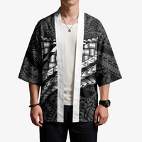 Hawaii Lauhala Tattoo Kimono Hawaiian Hala Leaf Weaving LT14 - Polynesian Pride