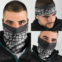 Hawaii Lauhala Tattoo Neck Gaiter Hawaiian Hala Leaf Weaving LT14 - Polynesian Pride
