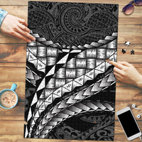 Hawaii Lauhala Tattoo Puzzle Hawaiian Hala Leaf Weaving LT14 Black - Polynesian Pride