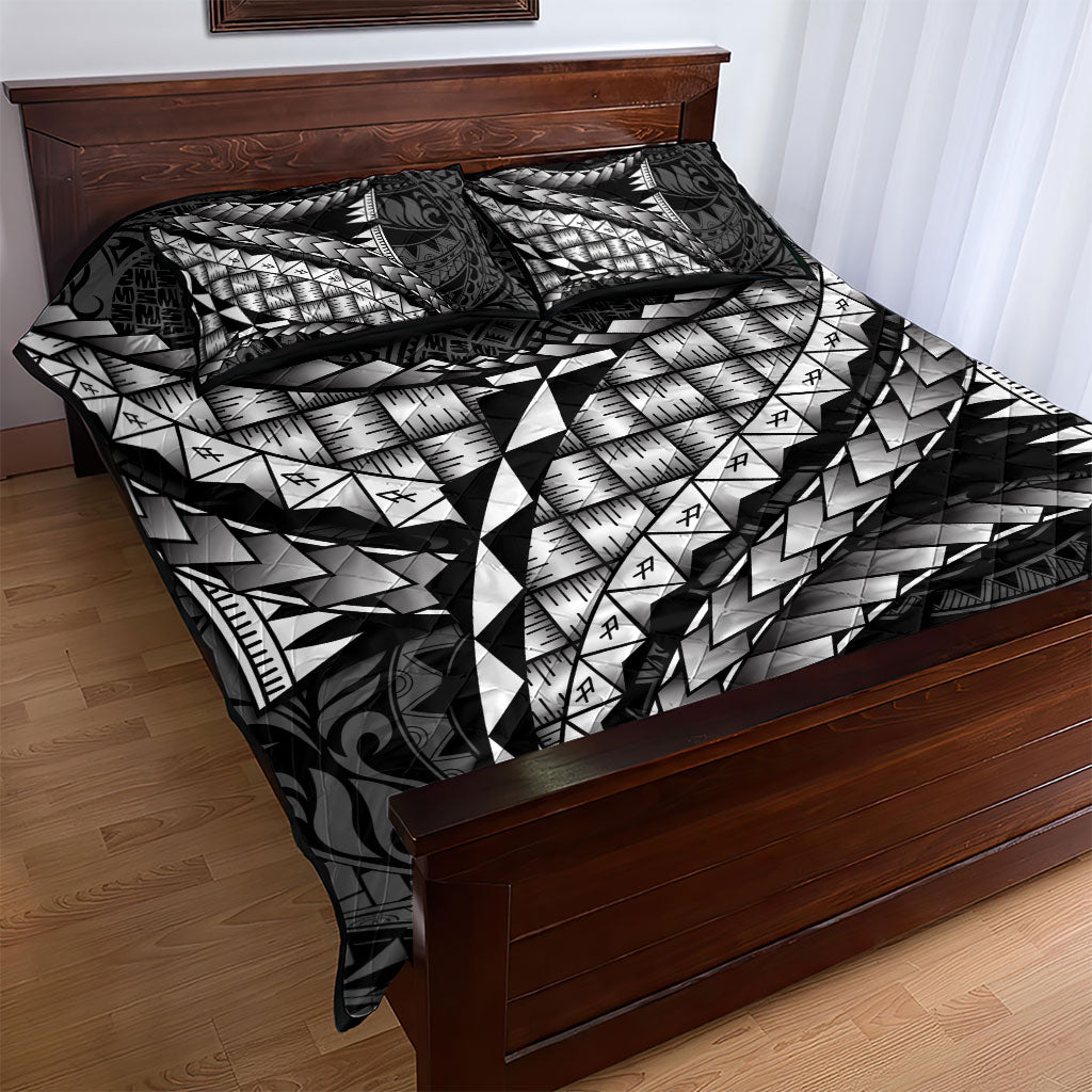 Hawaii Lauhala Tattoo Quilt Bed Set Hawaiian Hala Leaf Weaving LT14 - Polynesian Pride