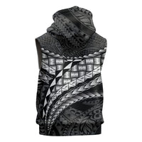 Hawaii Lauhala Tattoo Sleeveless Hoodie Hawaiian Hala Leaf Weaving LT14 - Polynesian Pride