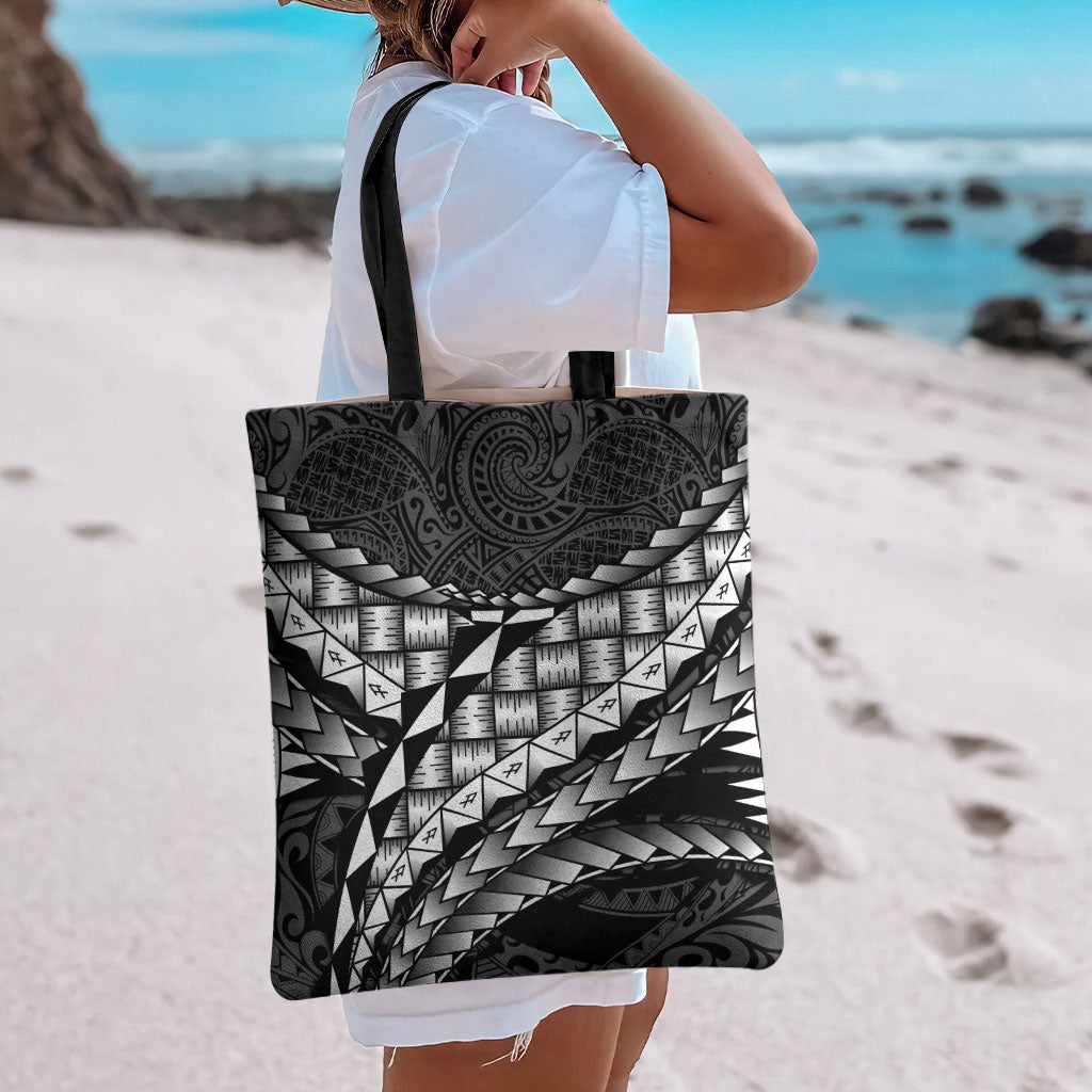 Hawaii Lauhala Tattoo Tote Bag Hawaiian Hala Leaf Weaving LT14 - Polynesian Pride