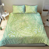 Baby Green Gradient Polynesia Bedding Set Hawaiian Tribal Hammerhead Shark Tattoo LT14 - Polynesian Pride