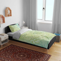 Baby Green Gradient Polynesia Bedding Set Hawaiian Tribal Hammerhead Shark Tattoo LT14 - Polynesian Pride