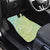 Baby Green Gradient Polynesia Car Mats Hawaiian Tribal Hammerhead Shark Tattoo