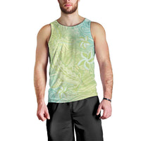 Baby Green Gradient Polynesia Men Tank Top Hawaiian Tribal Hammerhead Shark Tattoo LT14 - Polynesian Pride