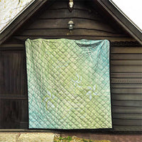 Baby Green Gradient Polynesia Quilt Hawaiian Tribal Hammerhead Shark Tattoo LT14 - Polynesian Pride