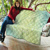 Baby Green Gradient Polynesia Quilt Hawaiian Tribal Hammerhead Shark Tattoo LT14 - Polynesian Pride