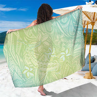 Baby Green Gradient Polynesia Sarong Hawaiian Tribal Hammerhead Shark Tattoo LT14 One Size 44 x 66 inches Baby Green - Polynesian Pride