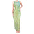 Baby Green Gradient Polynesia Tank Maxi Dress Hawaiian Tribal Hammerhead Shark Tattoo