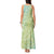 Baby Green Gradient Polynesia Tank Maxi Dress Hawaiian Tribal Hammerhead Shark Tattoo