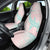 Baby Pink Gradient Polynesia Car Seat Cover Hawaiian Tribal Hammerhead Shark Tattoo