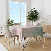 Baby Pink Gradient Polynesia Tablecloth Hawaiian Tribal Hammerhead Shark Tattoo LT14 - Polynesian Pride