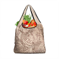 Pink Gradient Polynesia Grocery Bag Hawaiian Tribal Hammerhead Shark Tattoo LT14 1-pack One Size Pink - Polynesian Pride