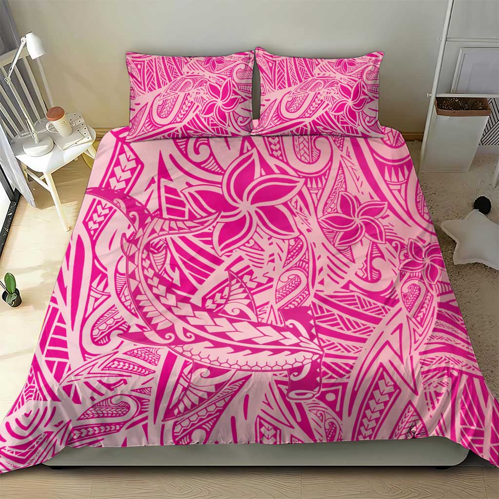 Beige Gradient Polynesia Bedding Set Hawaiian Tribal Hammerhead Shark Tattoo LT14 - Polynesian Pride