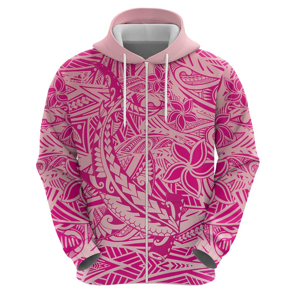 Beige Gradient Polynesia Hoodie Hawaiian Tribal Hammerhead Shark Tattoo LT14 - Polynesian Pride